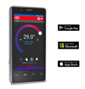 Bezprzewodowy termostat OpenTherm z modułem WiFi oraz geolokalizacją BT52 WiFi