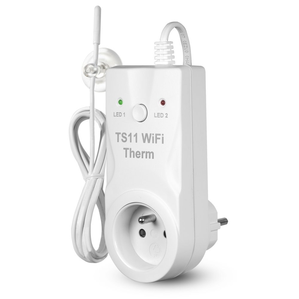 Termostat wtykowy do gniazda TS11 WiFi Therm Termostat wtykowy do gniazda TS11 WiFi Therm