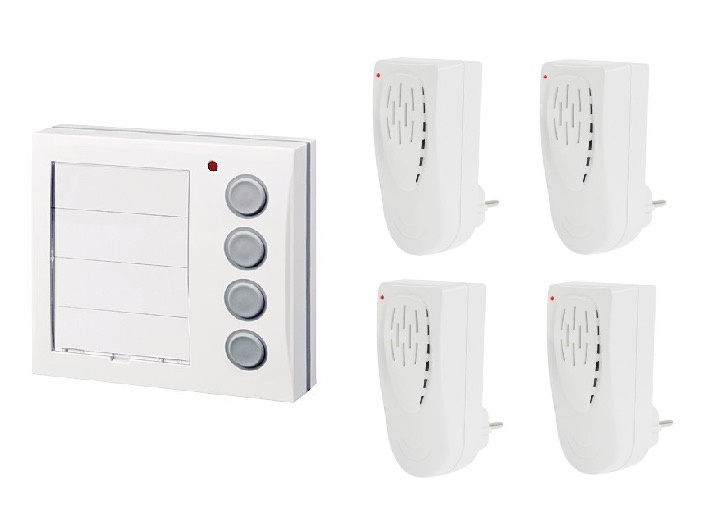 Zestaw nadajnik BZ940 plus cztery odbiorniki BZ902 Zestaw nadajnik BZ940 plus cztery odbiorniki BZ902